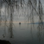 Au bord du lac Léman