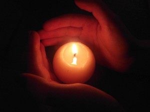 Chaleur d'une bougie